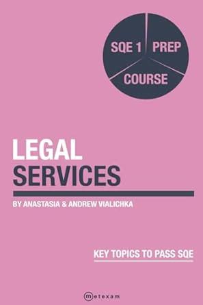 Legal Services: SQE 1 Prep Course : Vialichka, Anastasia, Vialichka ...