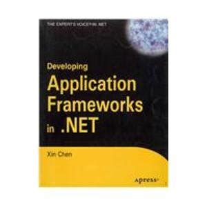 Developing Application Frameworks In. Net : Amazon.in: Books