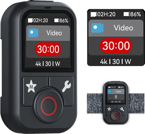 Smart Remote Control for Hero 13 12 11 10 9 8 Black MAX with Wrist ...