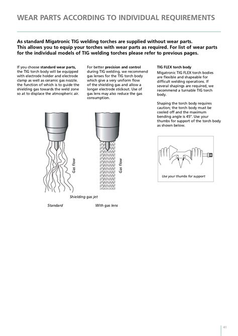 MIGATRONICWEAR PARTS FOR TIG ERGO WELDING TORCHES UP/DOWN MODULE WITH 4 ...