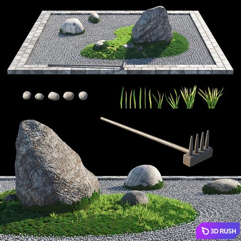 Rock garden 2 - 3drush.com