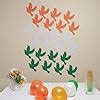 The Banner Company | 24 Tricolour Pigeon Paper Cutouts | Vibrant Flags ...