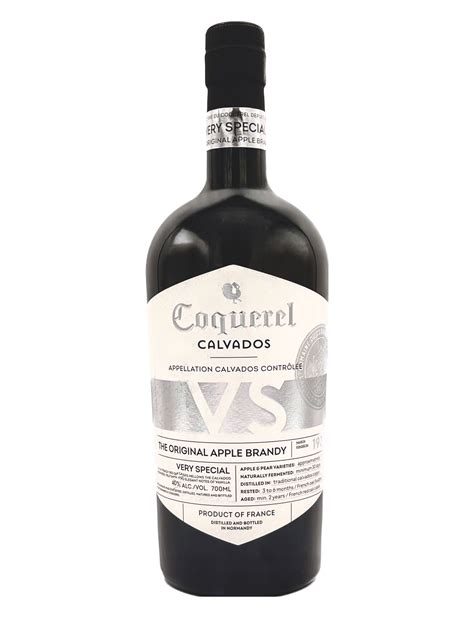 Coquerel Calvados “The Original Apple Brandy” 750ml (80 proof) - THE ...