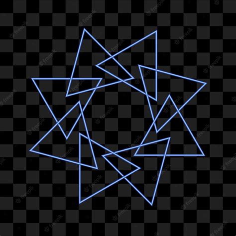 Premium Vector | Abstract blue shining geometric shape isolated vector ...