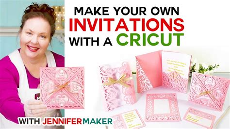 Image result for Jennifer Maker Wedding Invitation Tutorial