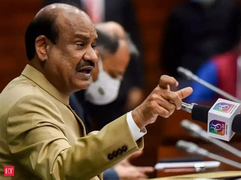Parliament Budget Session: Budget 2022: Lok Sabha speaker Om Birla ...