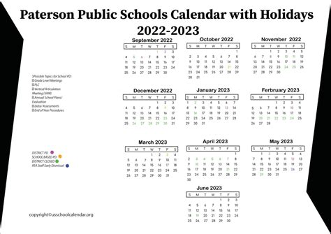 Paterson Public Schools Calendar: A Comprehensive Guide for Students ...