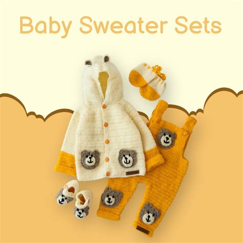 Buy Hand Knitted Baby Woolen Sweaters Online - The Original Knit
