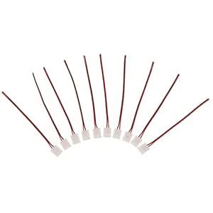 Lyla Pack 10Pcs Solderlessled Strip Light Connector Clip to 2 Pin Cable ...