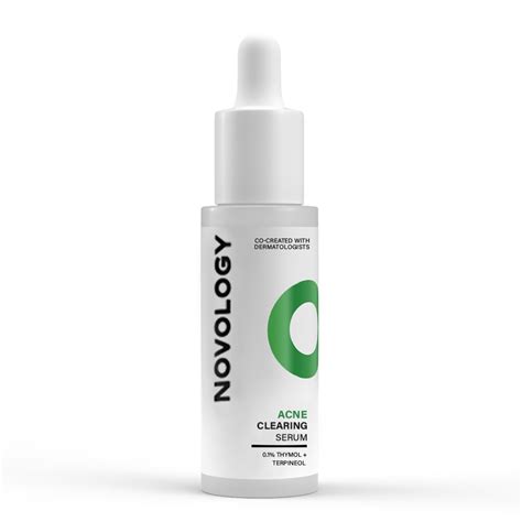 Novology Acne Clearing Serum with Thymol and Terpineol | Face Serum For ...