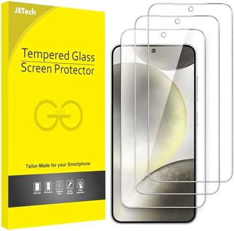 JETech Screen Protector for Samsung Galaxy S24 5G 6.2-Inch, Tempered ...