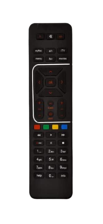 COSMOS SYSTEMS Set Top Box TV Remote with Cover (Colour- Black ...