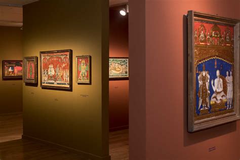 Amruta Kalasha Thanjavur and other South Indian Paintings | Kiran Nadar ...