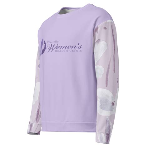 Pocatello Women's Clinic Floral Unisex Sweatshirt - Bingham Healthcare ...