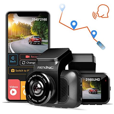 Buy REXING V5 Dash Cam Premium 4K Modular Capabilities 3840x2160@30fps ...