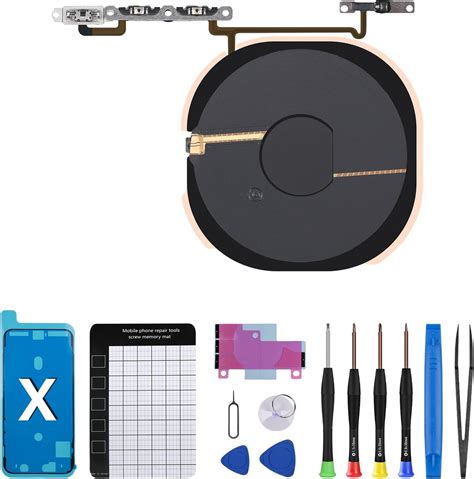 Amazon.com: DGSCSMY for iPhone X NFC Chip Wireless Charging Coil Volume ...