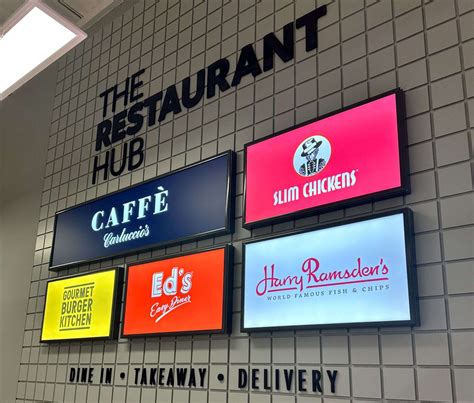 Restaurant hub including Gourmet Burger Kitchen, Ed’s Easy Diner and ...