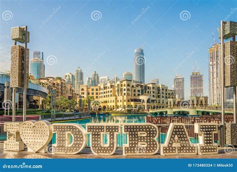 In the Streets of Dubai - UAE Editorial Stock Image - Image of building, city: 173480334