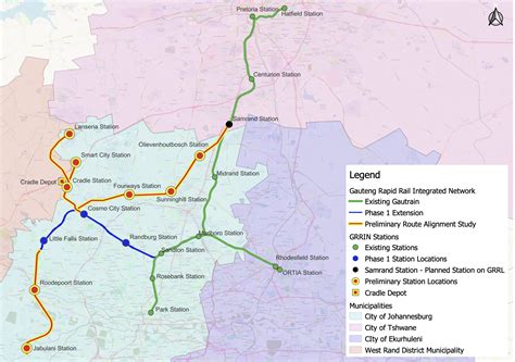 Here’s the planned Gautrain route through Fourways, Sunninghill and Cosmo City - Moneyweb
