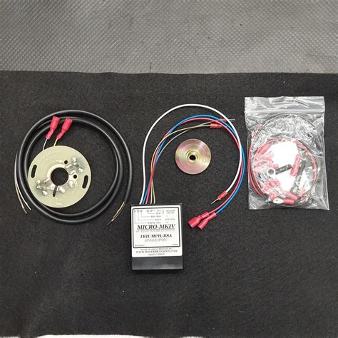 Boyer MKIV Ignition Kit. Triumph/BSA. Single/Twin 6V. Dynamo Model only ...