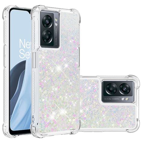 Hybrid Quicksand Glitter Case for OnePlus Nord N300 6.56" 5G 2022 Slim ...