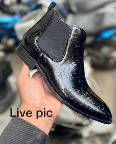 Stylish Croco Italian Casual And Party Wear Boots For Men's -JonasPara ...