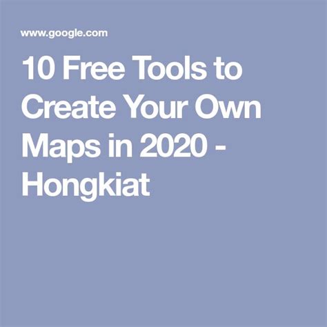 Image result for Create a Map Free