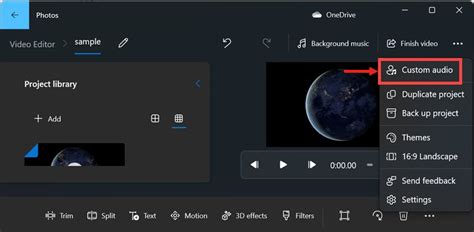 Windows Video Editor Custom Audio 的图像结果