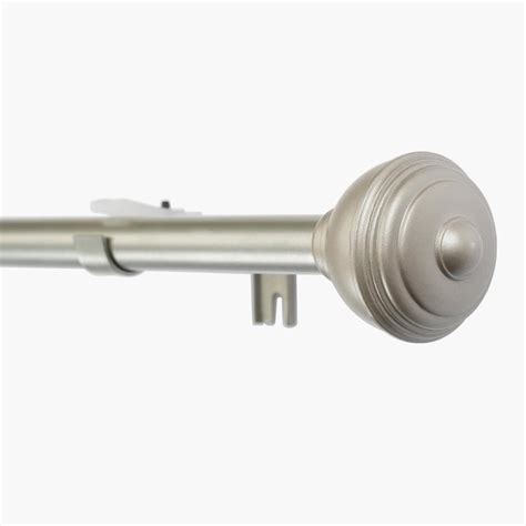 Buy DECO WINDOW Staked Set of 2 Extendable Single Curtain Rods - 16mm ...