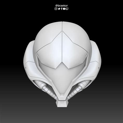 Metroid Dread - Samus Helmet 3D Model - STL Files - Etsy Singapore