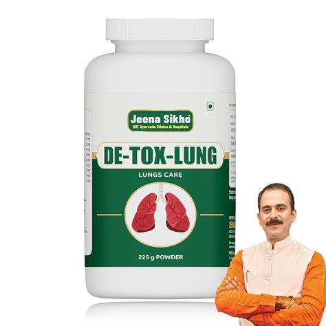 Buy Jeena Sikho De-Tox Lung Churna | Herbal Lungs Detox Supplement ...