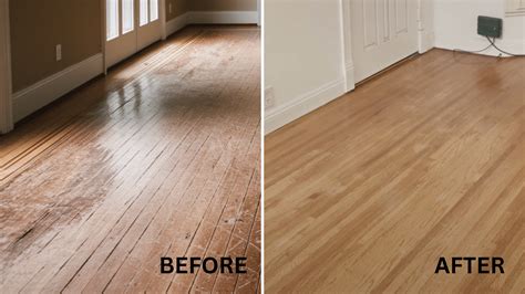 Refinishing Old Hardwood Floors Guide: Before and After - HelpWithDIY