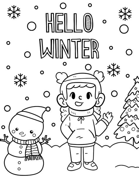 Free Winter Coloring Pages for - Freewintercoloringpages2 Scaled free ...