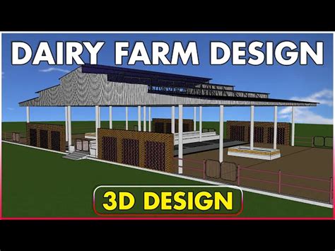 Cow Farm Design / Dairy Shed Design | Dairy Farming / Cow Farming
