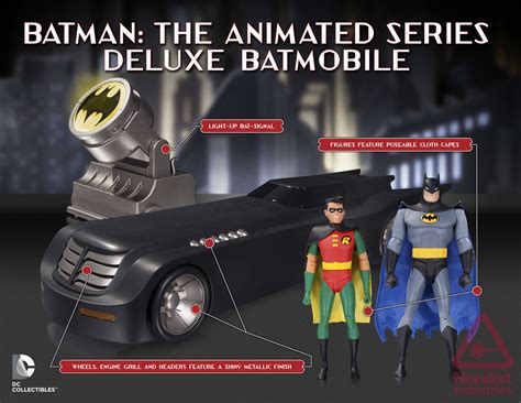DC Collectibles Batman The Animated Series Batmobile Deluxe Set - The ...