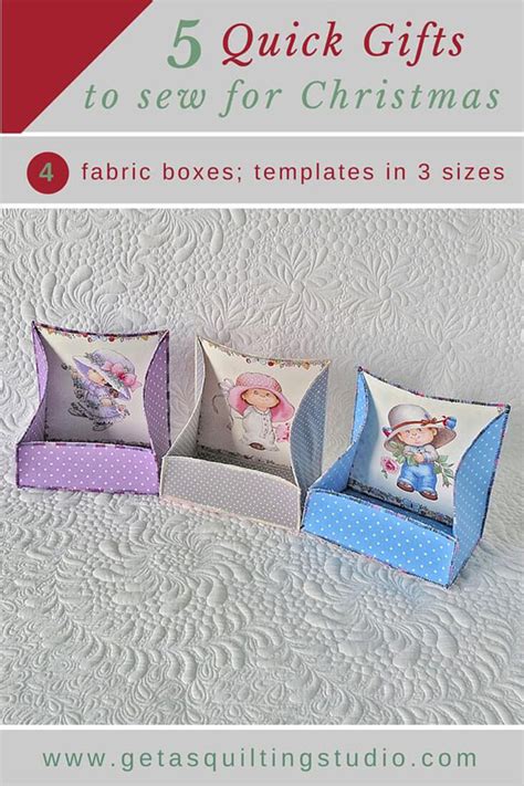 Fabric Boxes Tutorial 的图像结果