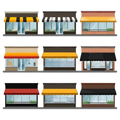 Shop Building Vector 的图像结果