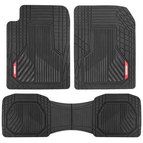 Motor Trend Floor Mats for Car, Truck, SUV - Raised Ridge Heavy Duty ...