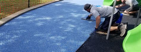 Poured in Place Rubber Surfacing | Rainbow Midwest