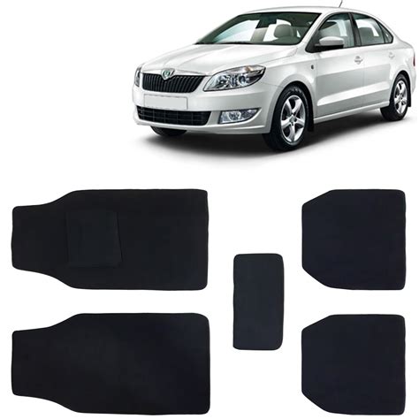 Kingsway Carpet Style Universal Car Mats for Skoda Rapid, 2011-2016 ...