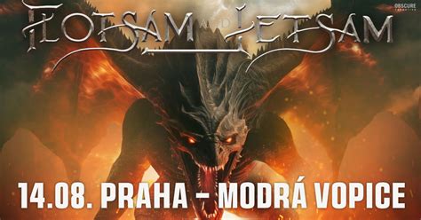 FLOTSAM AND JETSAM - Praha, MusicClub Modrá Vopice, Prague, 14 August ...