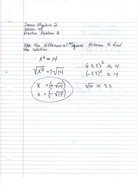 Image result for Saxon Math Algebra 2 Lesson 2
