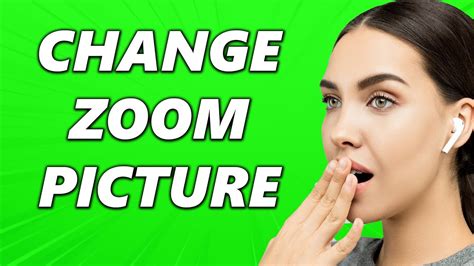 How to Change Zoom Profile Picture! (Simple) - YouTube