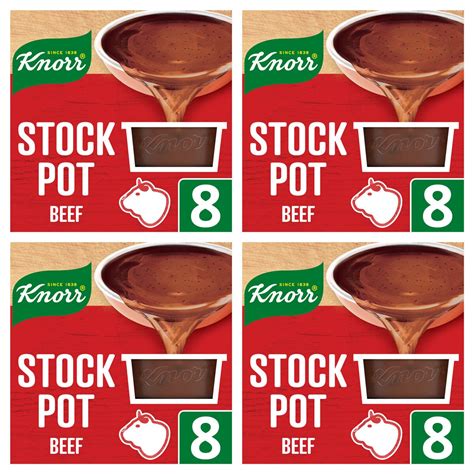 Knorr Beef Stock Pot, 4 x 8 x 28g |Costco UK | Costco UK