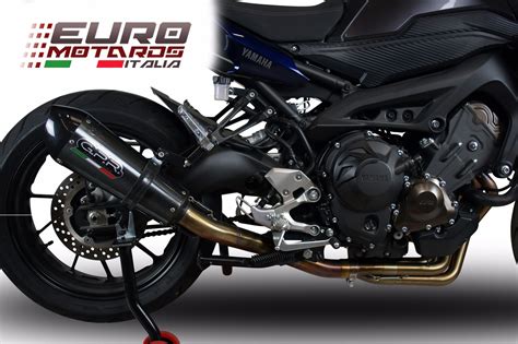 Yamaha FJ09 Tracer 900 2017-2018 High Mount GPR Exhaust Full System GP ...