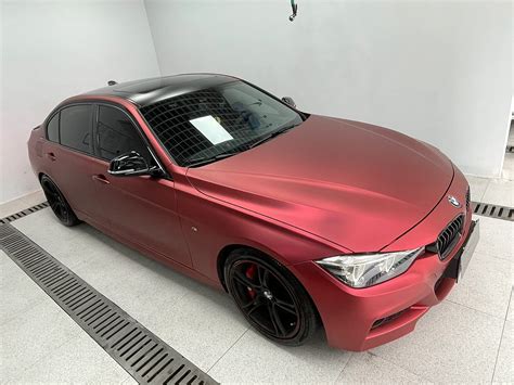 Matte Red Car Wrap