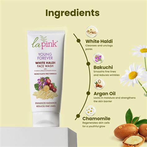 Young Forever Skincare Combo by La Pink | Anti-Aging Face Wash, Serum ...