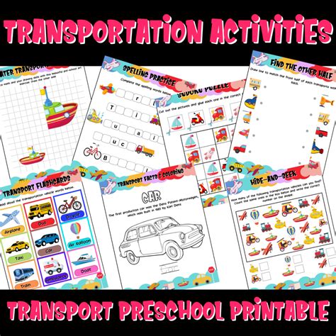 Transportation Vehicles for Kids 的图像结果