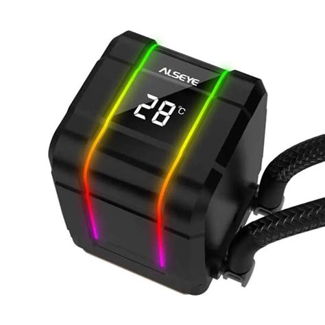 ALSEYE M240 Plus II ARGB 240mm CPU Liquid Cooler (Black) – Mehta ...