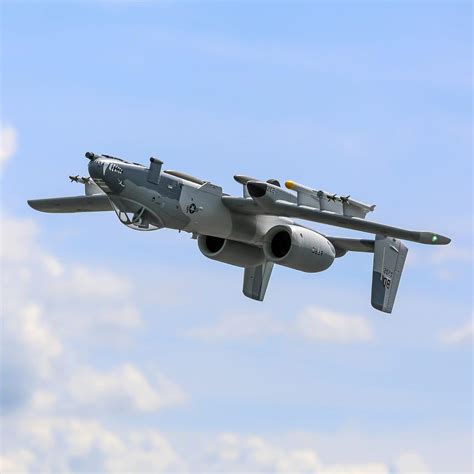 Buy E-flite RC Airplane A-10 Thunderbolt II Twin 64mm EDF BNF Basic ...